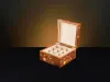 Sakura Nut Small Luxury Jewellery Box - Cufflinks