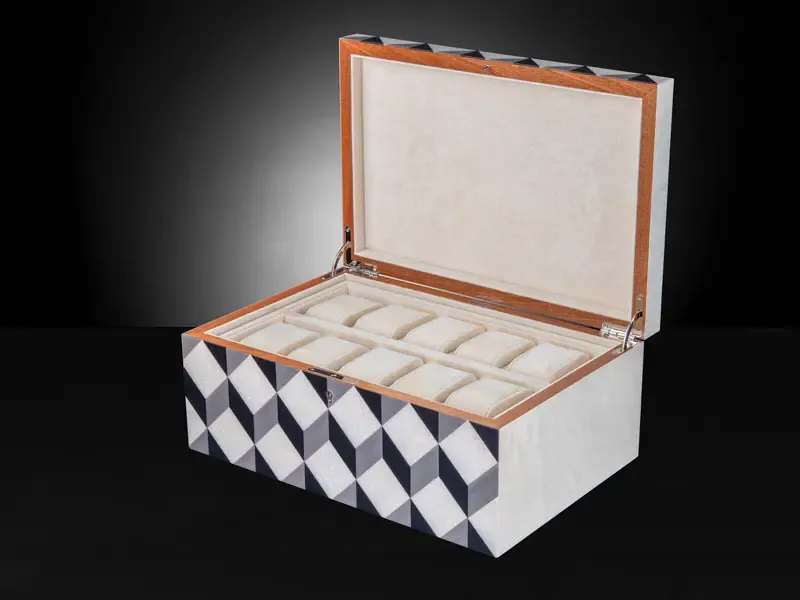 Aurora Large Luxury Jewellery Box - Watches