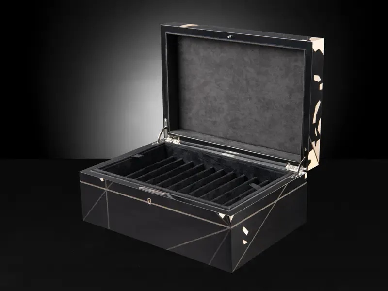 Columbus Large Luxury Jewellery Box - Pens