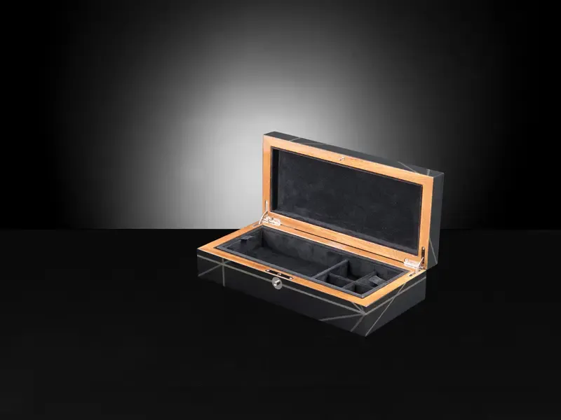 Columbus Medium Luxury Jewellery Box - Cufflinks