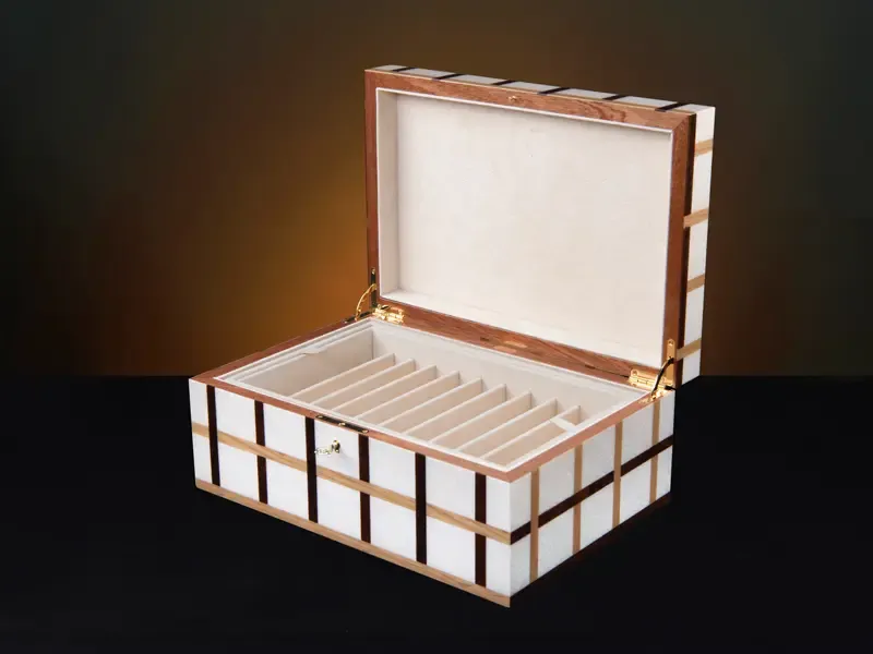 Sofia Large Luxury Jewellery Box - Pens