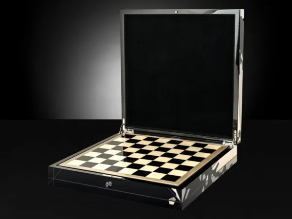Columbus Chess Box with chess board