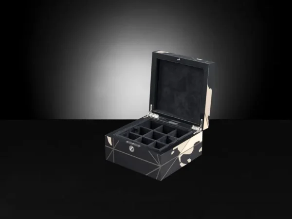 Columbus Small Luxury Jewellery Box - Cufflinks