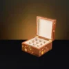 Sakura Nut Small Luxury Jewellery Box - Cufflinks