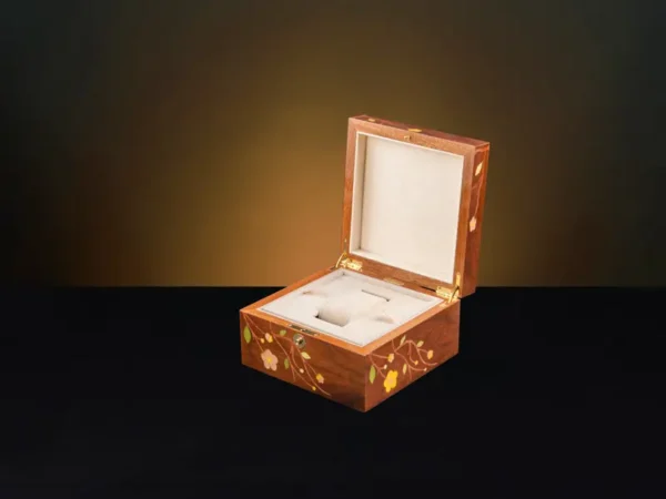 Sakura Nut Small Luxury Jewellery Box - Watches