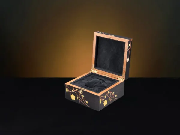 Sakura Black Small Luxury Jewellery Box - Watches