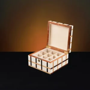 Sofia Small Luxury Jewellery Box - Cufflinks