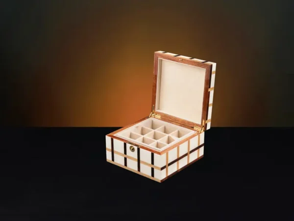 Sofia Small Luxury Jewellery Box - Cufflinks