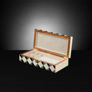 Aurora Medium Luxury Jewellery Box - Cufflinks