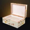 Sakura White Large Luxury Jewellery Box - Pens