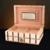 Sofia Large Cigar Box - open with tray