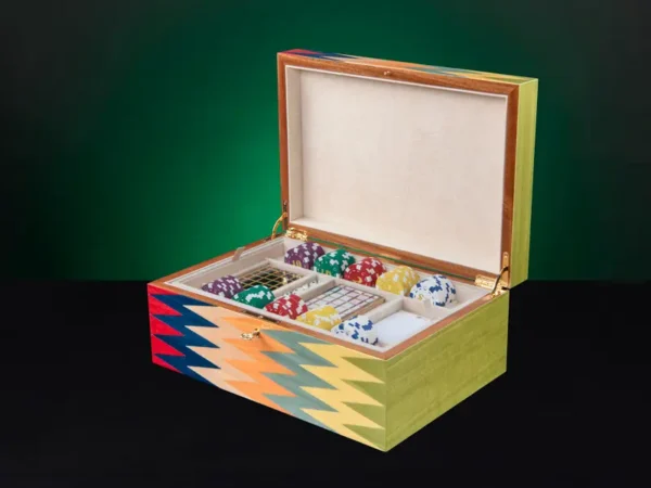 Zag Large Luxury Jewellery Box - Poker