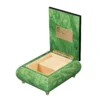 Luxury Music Box Green Open