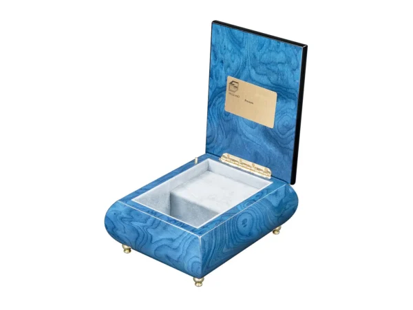 Luxury Music Box Blue Open