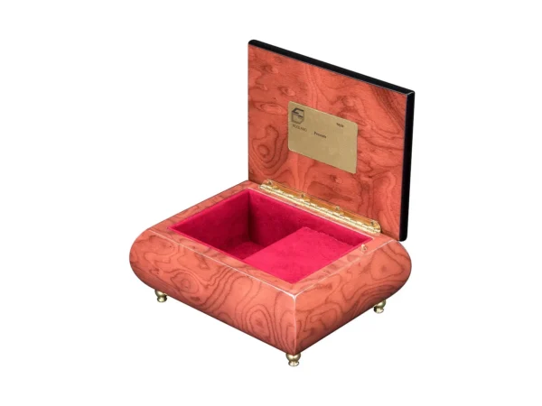 Luxury Music Box Red Open