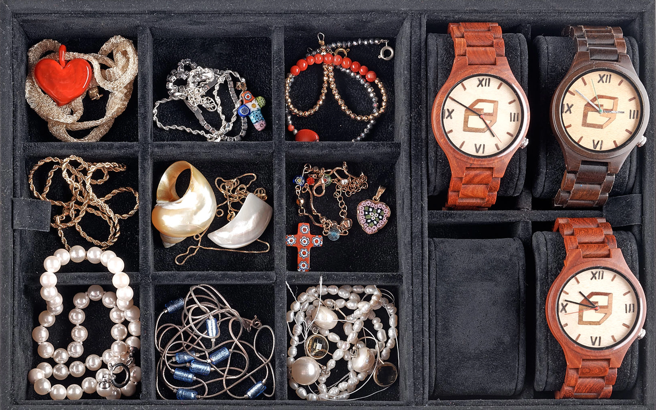 jewellery watch tray