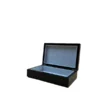 Ercolano Home Black lacquered box open1